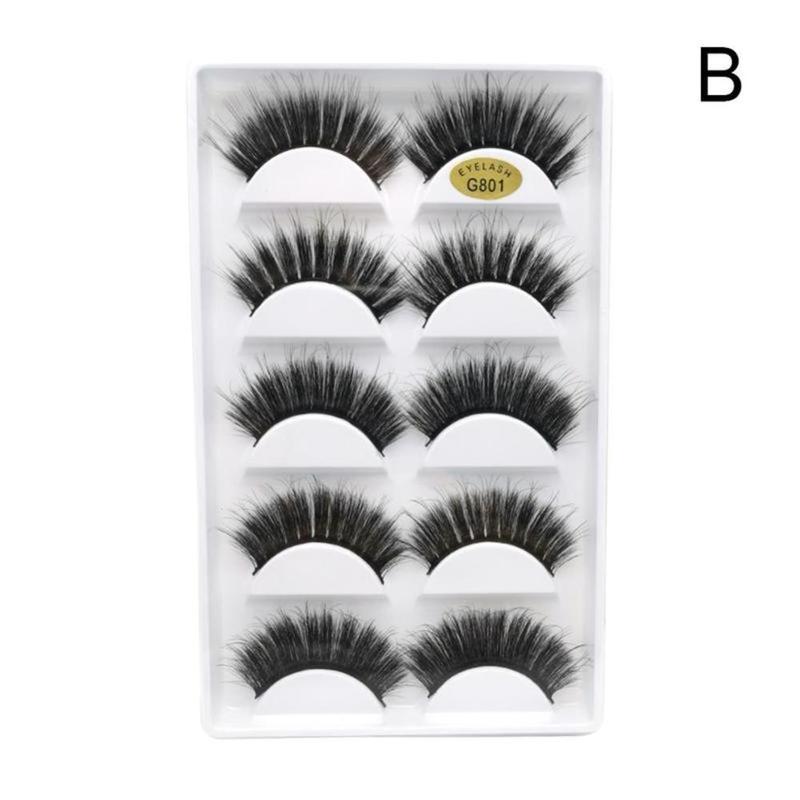 Details about 5Pairs 3D Eyelashes Hand Made Reusable Natural Long Mink Deco Eyelashes Q7Y1 Details about 5Pairs 3D Eyelashes Hand Made Reusable Natural Long Mink Deco Eyelashes Q7Y1