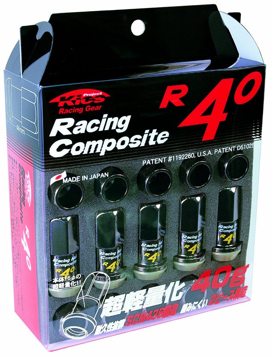 

KYO-EI [Kyoei Sangyo] Racing Composite R40 [M12×P1.25] Nut classical plating [Quantity: 20P] [Product number] RC-03K