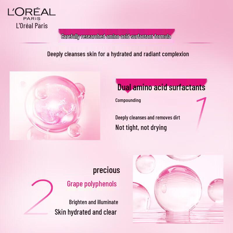 L'Oréal Grape Seed Amino Acid Cleanser