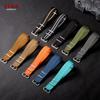 Ribbed Nylon Watchband Nylon Watch Strap 18mm 19mm 20mm 22mm Watchband Accessories for Military Sports Woven Watch Band Bracelet