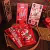 6pcs/set Artistic 2026 New Year Money Envelope Creative Lucky Red Pockets  Spring Festival
