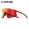 Kapvoe Real Carbon Fiber Sunglasses for Men Photochromic Glasses Ultralight Running Glasses Driving Golf Sports UV400 Women