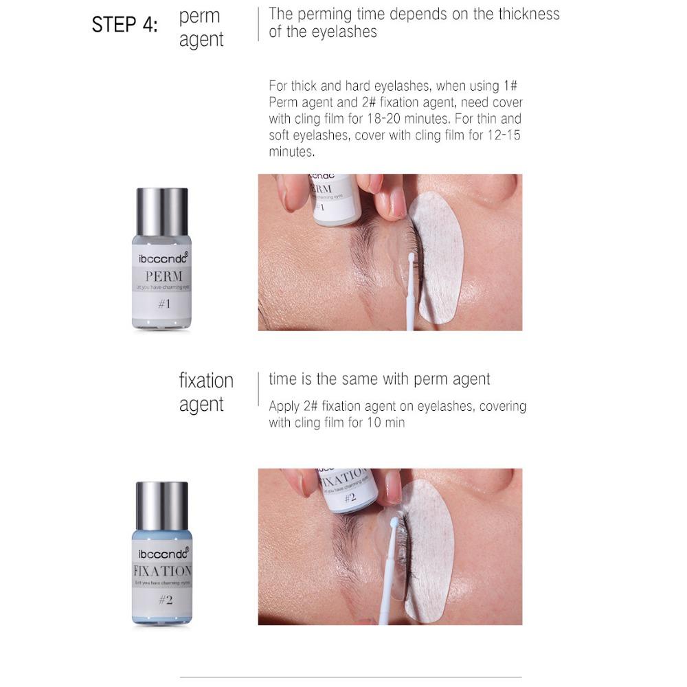 Ibcccndc Boil Eyelashes Set Simple Hot Angle Protein Lift Suit