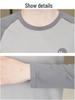 Men's Cotton Antibacterial Thermal Underwear Set for Youth - Autumn/Winter