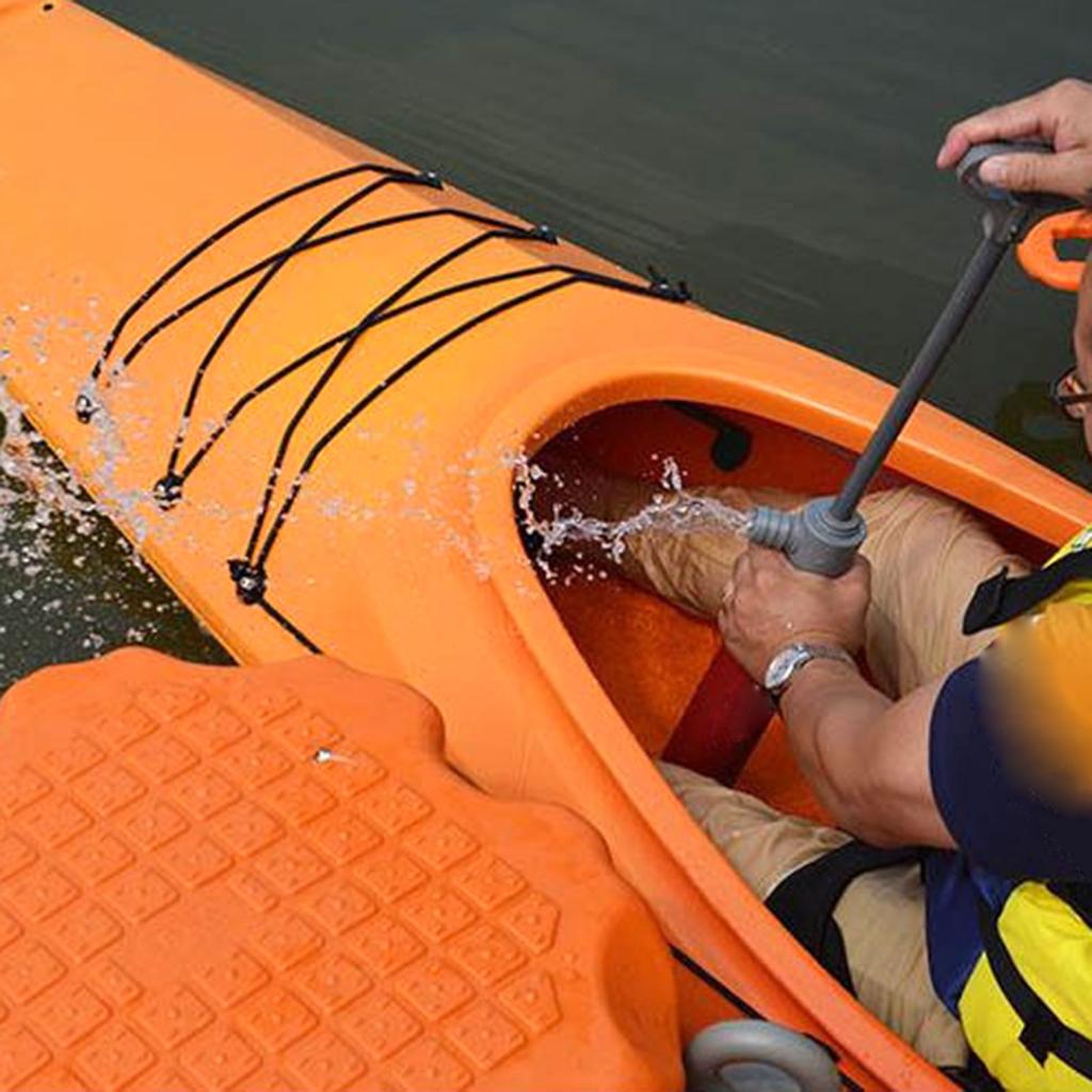 Kayak Hand Pump, Portable Lightweight Kayak Hand Pump Floating Hand Bilge Pump Kayak Bilge Water Pump Canoe Accessories