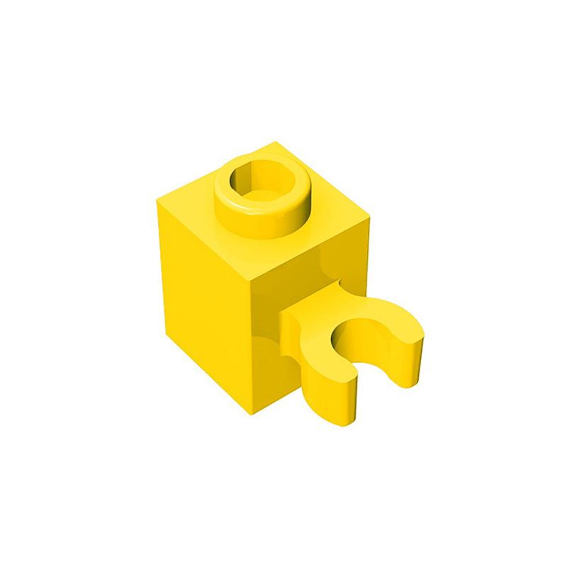 

Non-Toxic 50Pcs Moc Parts 60475 30241 Brick Modified 1 X 1 With Open U Clip Compatible Bricks Particle Kid Toy Diy Assmble Building Blocks