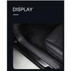 For Tesla Model 3 Highland Door Sill Protection Cover Mat Model 3+ Door Threshold Protect Anti-kick Pad Non-destructive Install