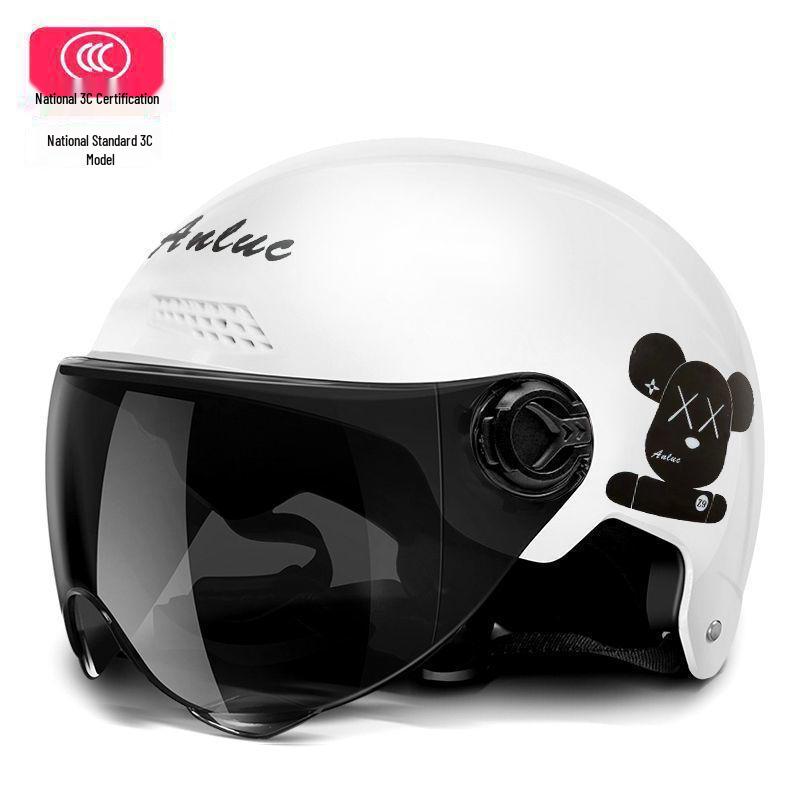 

Certified All-Season Electric Motorcycle Helmet for Men and Women, Ideal for Summer Riding, Free Shipping Included