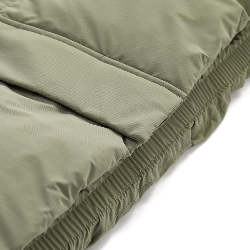 Fila Fusion Eer Versatile Warm Hooded Duck Down Jacket Men Outerwear Dark-Brown Khaki T11M445905FDK