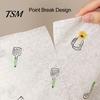 Reusable Dishwashing Cloth 50/100/200Pcs/Roll Kitchen Paper Towel Super Water Oil Absorbent Wet Dry Dual Soft Use Food Grade Tear-off Washable