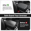 Autorder Center Console Cover For -2024 2025 2026 Kia Telluride Accessories Armrest Cushion Cover Nappa Leather Middle Console Covers Telluride