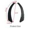 2Pcs Car Front Fender Side Vent Sticker Cover EVO Style for Mitsubishi Lancer 2008-2015