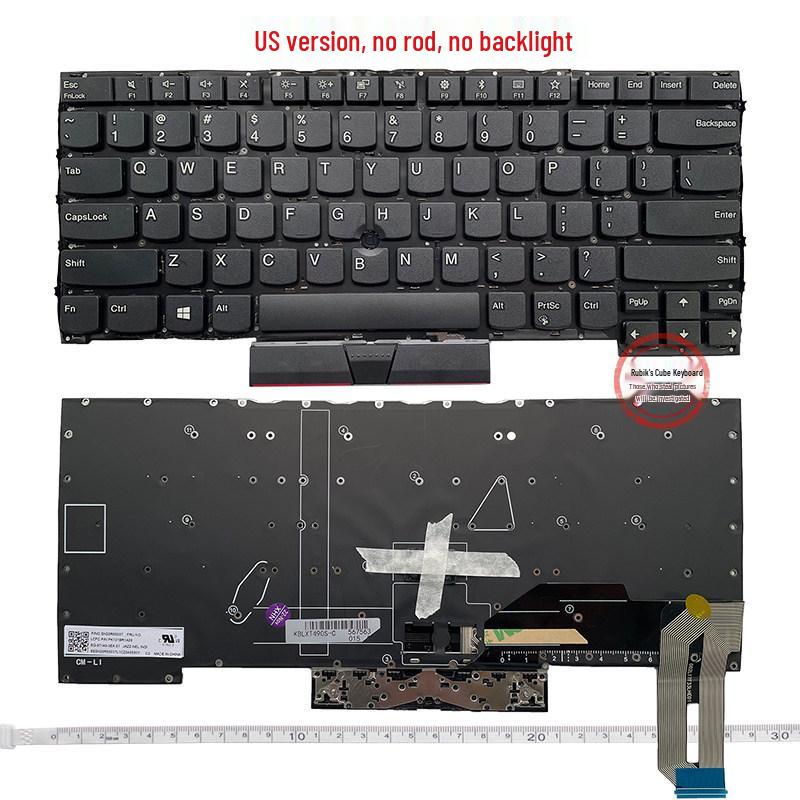 

Keyboard for Lenovo Thinkpad Models: P1, T490S, T495S, T13s, X1 Extreme, T14S, Hermit X1