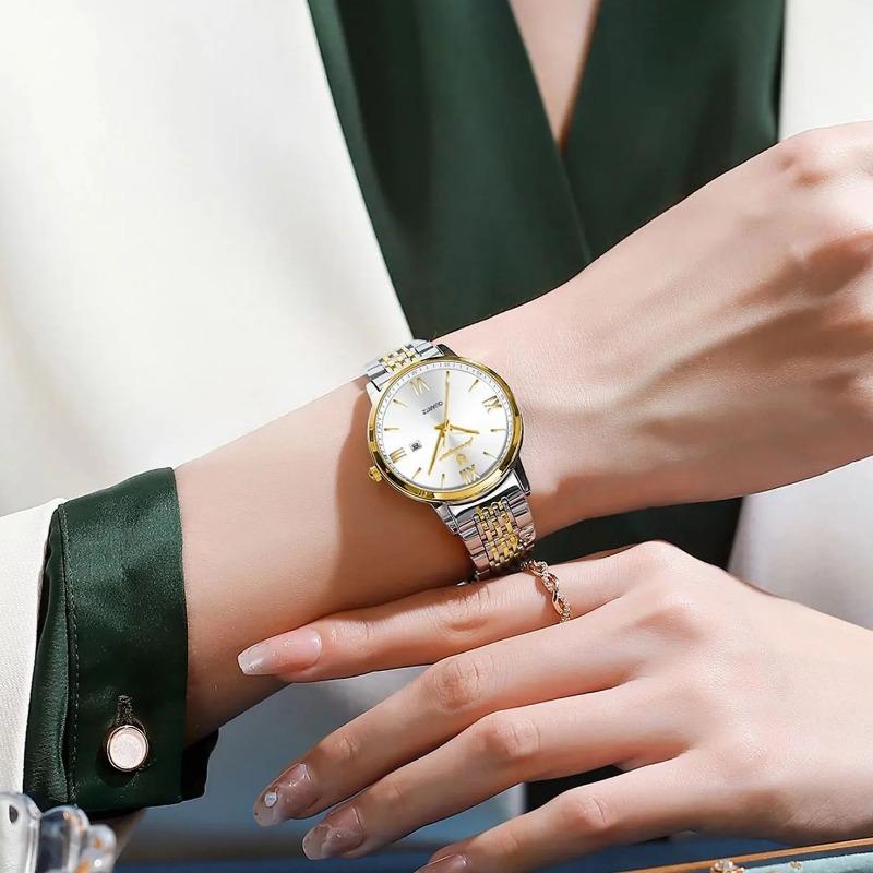 POEDAGAR Top Original Woman Wristwatch Waterproof Luminous Date Ladies Watch High Quality Stainless Steel Quartz Watches