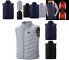 Comfortable Women Mens Electric Vest Heated Cloth Jacket Usb Powered Body Warmer