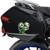 3D Cartoon Frog Stickers Motorcycle Stickers Waterproof DIY Motorbike Side Panels Fuel Tank Fairing Vinyl Decal Car Window Decor