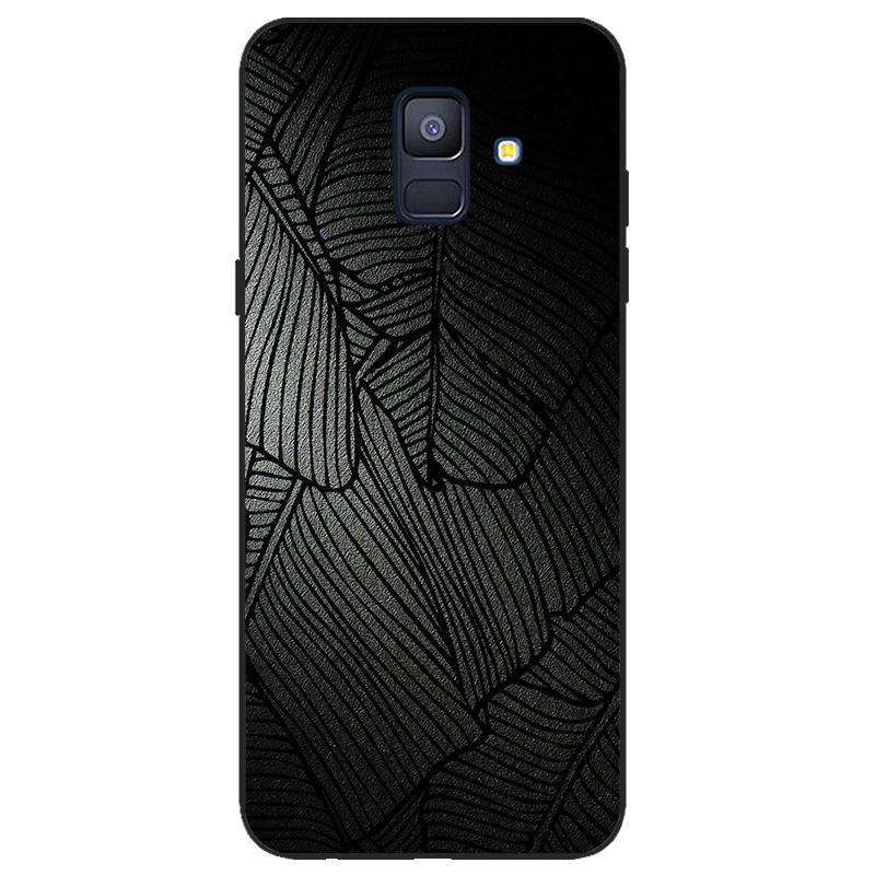 For Samsung Galaxy A6 2018 Silicone Case SIM SM A600 A600F Phone Case Tpu Case Coque Samsung Galaxy A62018 black