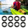 8Pcs Durable Kayak Paddles Drip Rings Kayak Canoes Paddle Drip Rings Paddle Part