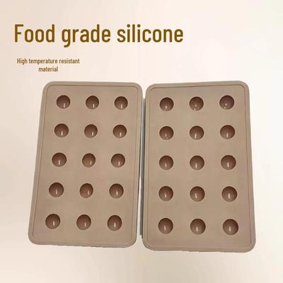 Moules à gâteaux en silicone: Forme de Colonne Boule Ronde de Qualité Alimentaire, Résistante aux Hautes Températures pour Glaçons/Gâteaux