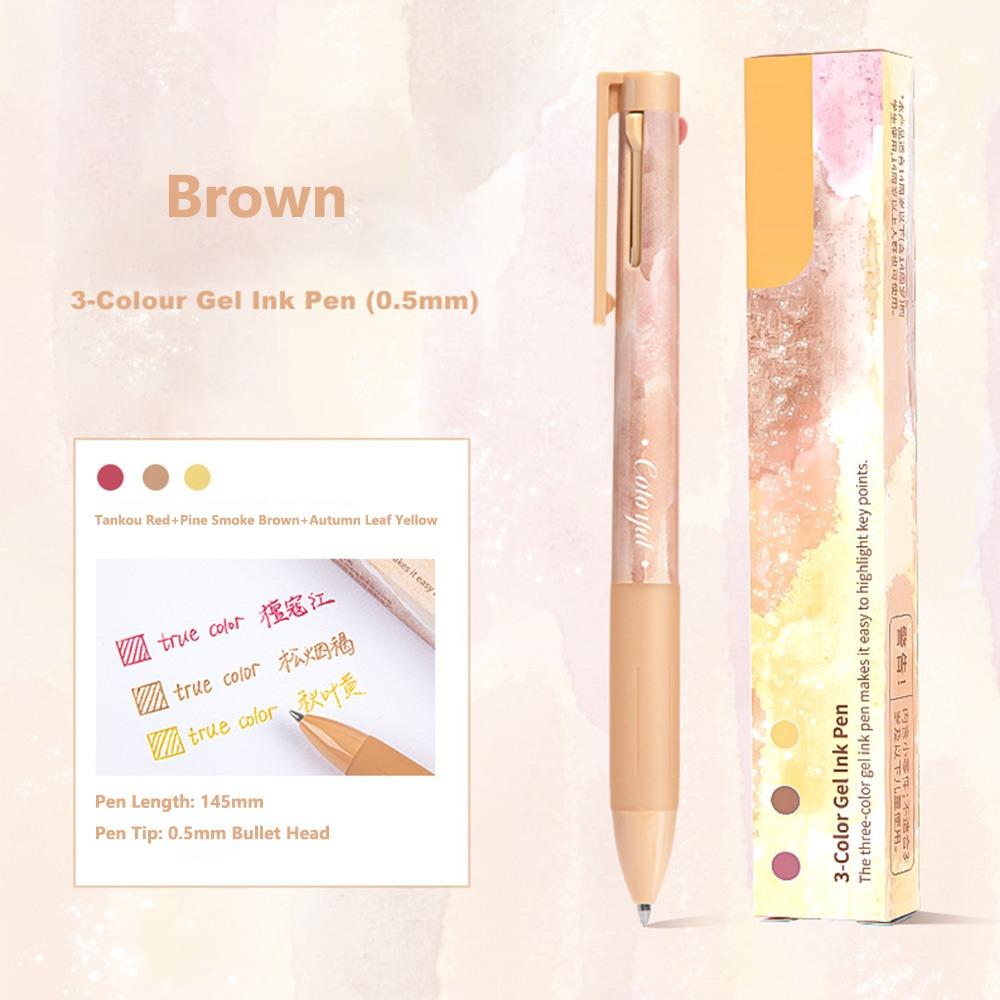 

Ручка кулькова з наконечником 0,5 мм, натискна, для письма, високоякісна нейтральна ручка, школа, офіс 02