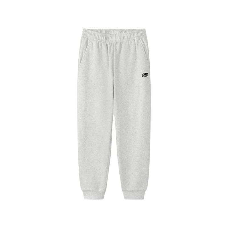 Skechers FW25 Mid-Rise Breathable Straight-Leg Knitted Sports Pants Unisex pants L325M105-0248 L