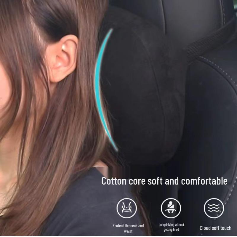 Tesla Model Y/3 Headrest and Lumbar Support Pillow Set