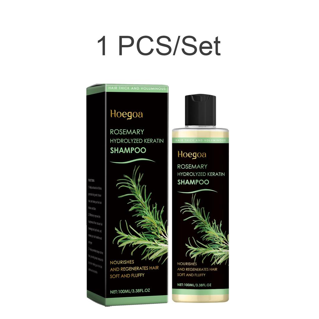 Rozemarijn Haar Volume Shampoo Volume Geevend Verdikkend Versterkend en Olie Controle Voedt en Herstelt Haarolie Voegt Volume Toe