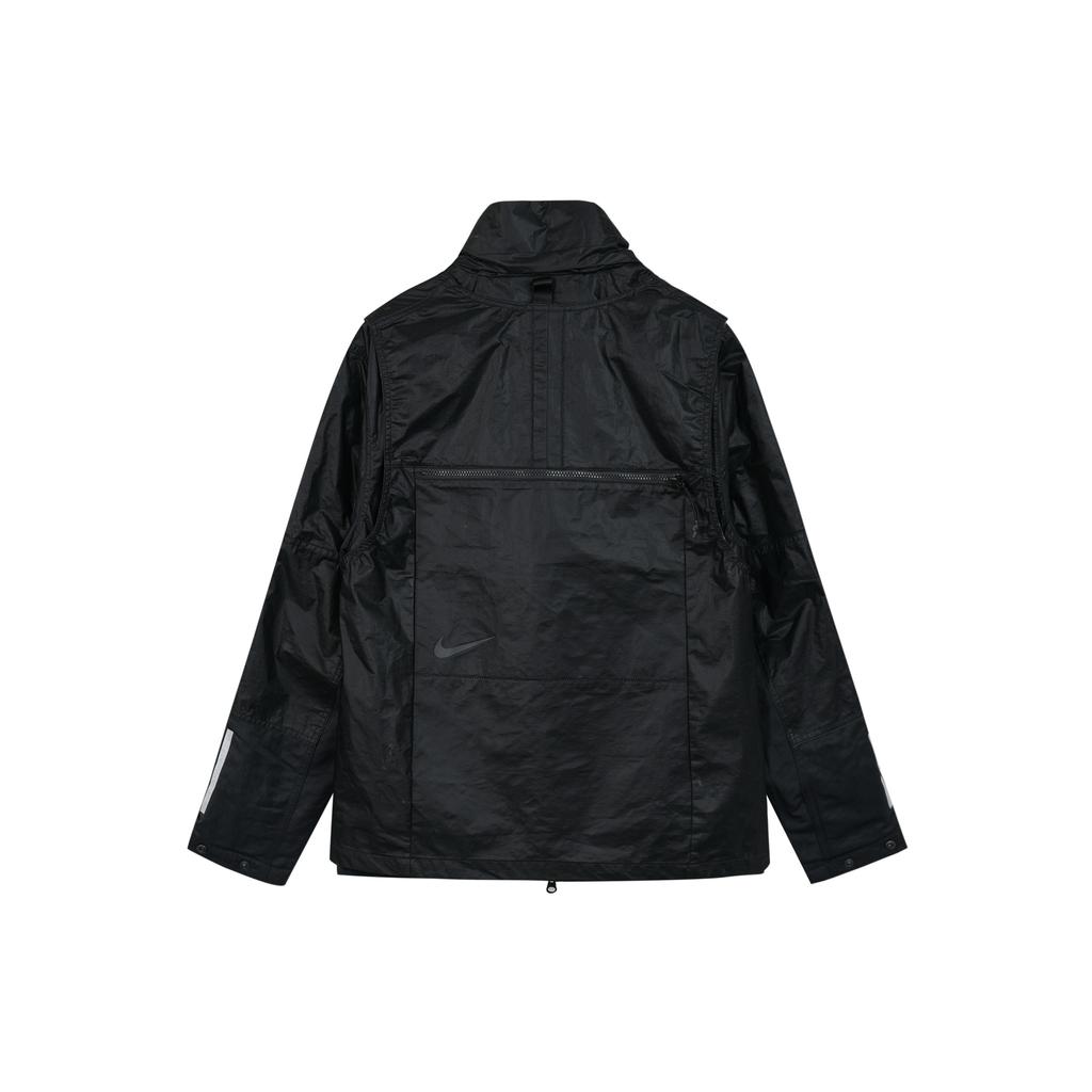 Nike Splicing Loose Windproof Hooded Padded Jacket Black Men's CK0698-010