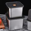 Stainless Steel Food Storage Box Leak-proof Lunch Box Preservation Box Crisper  Refrigerator