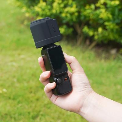 BRDRC Silicone Lens Cap for DJI Pocket 3 Handheld Gimbal Camera Lens Protective Cover Scratch-resistant Shell Accessoriles