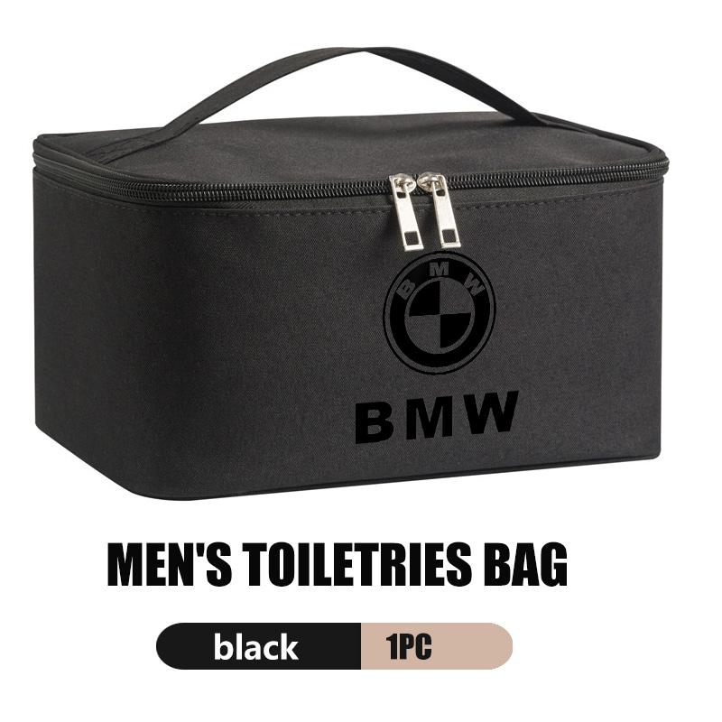JYPK6 Car Travel Cosmetic Bag Waterproof Foldable Storage Bags For BMW Performance X1 M3 M6 F01 F02 E34 E36 E60 F10 F20 X6