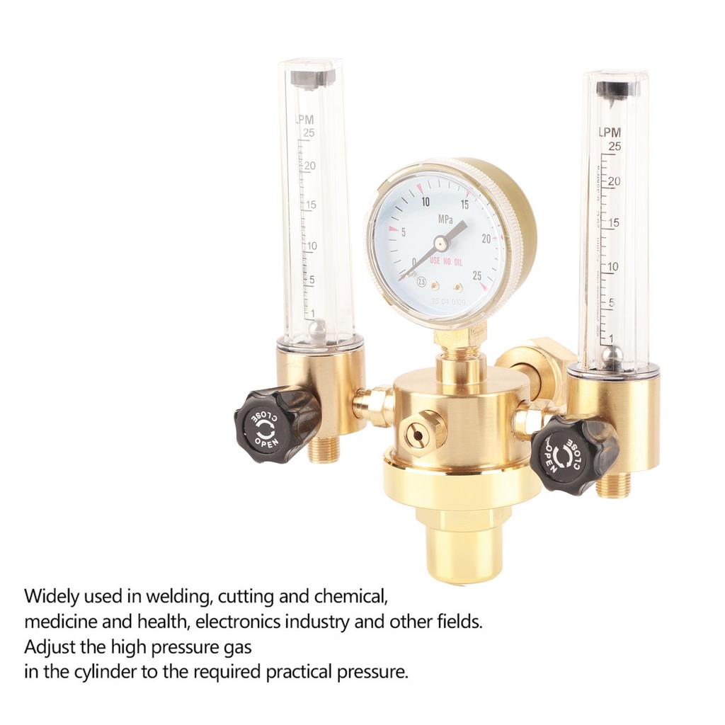 WX‑562 Gas Pressure Reducer Argon Regulator G5 8 WX‑562‑5 8 for Welding Cutting