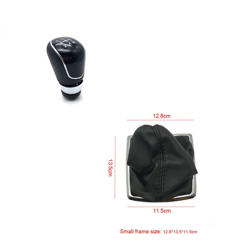 5 Speed 6 Gear Shift Knob Manual Black / Silver For Ford Focus 2 MK2 FL MK3 MK4 MK7 MONDEO KUGA GALAXY FIESTA Car Styling
