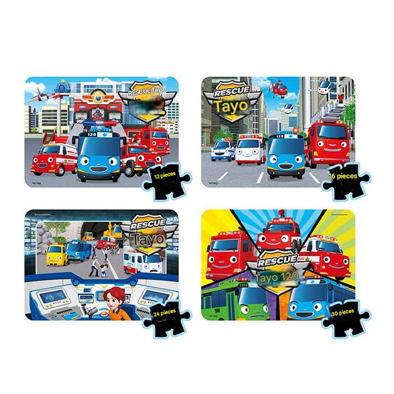 Tayo Emergency Dispatch Carry Puzzle Set (4 Types)