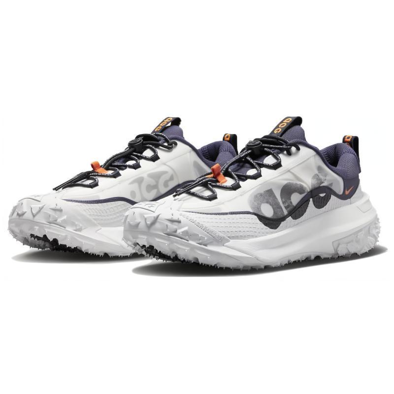 Nike Acg Mountain Fly 2 Low White Bright Mandarin Sneakers Casual Shoes DV7903-001