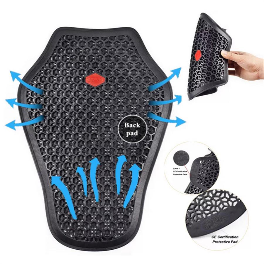 Erweiterter Nitrilkautschuk CE-geprüfter Motorrad-Rückenprotektor Pad-Einsatz Rüstung