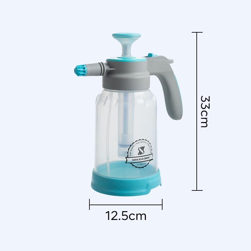 1.5l Handheld Foam Sprayer, Car Wash Pressure Spray Bottle, Manual Pump Foam Cannon For Home Garden Watering