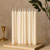 Taper Candles White 10 Pack