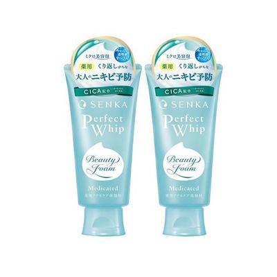 SENKA Perfect Whip Acne Care Face Wash 120g X2
