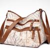 Crossbody bag retro fashion splicing simple shoulder bag