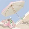 Ultraviolet Protection Pocket Parasol Folding Sun Shade Umbrella Portable Sun Umbrella  Outdoor