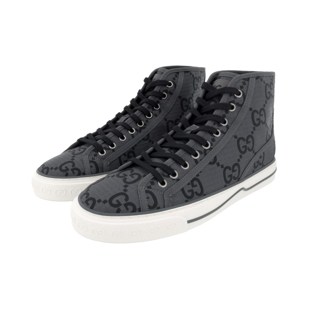 Gucci Tennis 1977 High 'GG Monogram - Grey Black' 771463 FACTD 1144