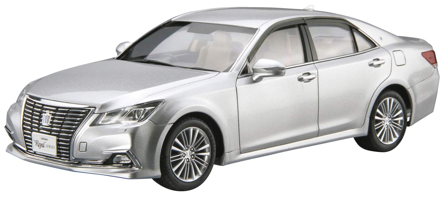 

Aoshima Bunka Kyozai Масштаб Серия Моделей Автомобилей 121 Toyota Crown Royal Saloon G 2015 Пластиковая Модель 1/24 Нет. GRS210/AWS210