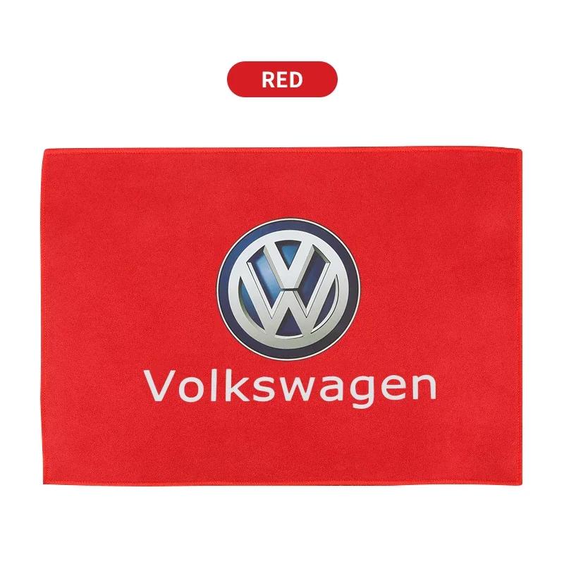 

New Cars Wash Microfiber Towel Car Cleaning Drying Cloth Detailing Towel For Volkswagen Tharu R Polo T5 GTI Tiguan Passat R-Line