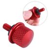 1Pc 1 4 (6mm) Thread Motorcycle Aluminum Rear Seat Bolt Screw Universal Red