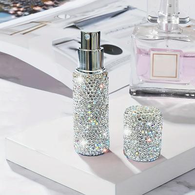 Yeni 10ml Taşınabilir Mini Elmas Cam Yeniden Doldurulabilir Parfüm Şişeleri Sprey Pompası Boş Kozmetik Kaplar Atomizer Flakonlar Seyahat İçin
