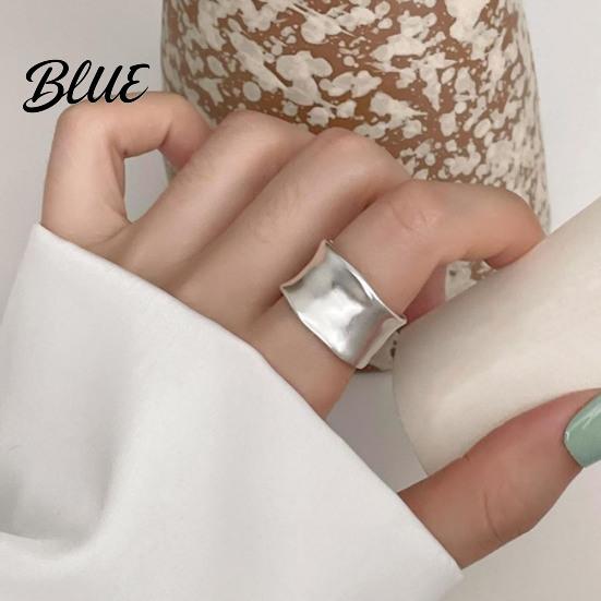 All Finger Sizes Ring Simple Band Adjustable Open Minimalist