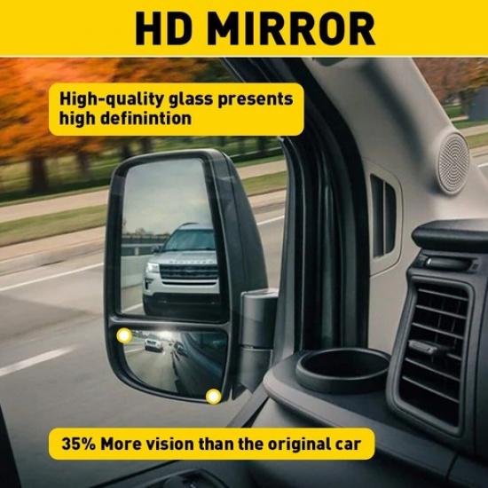 Mirror Glass Lower Convex Driver Side LH For Ford Transit 150 250 350 2015-