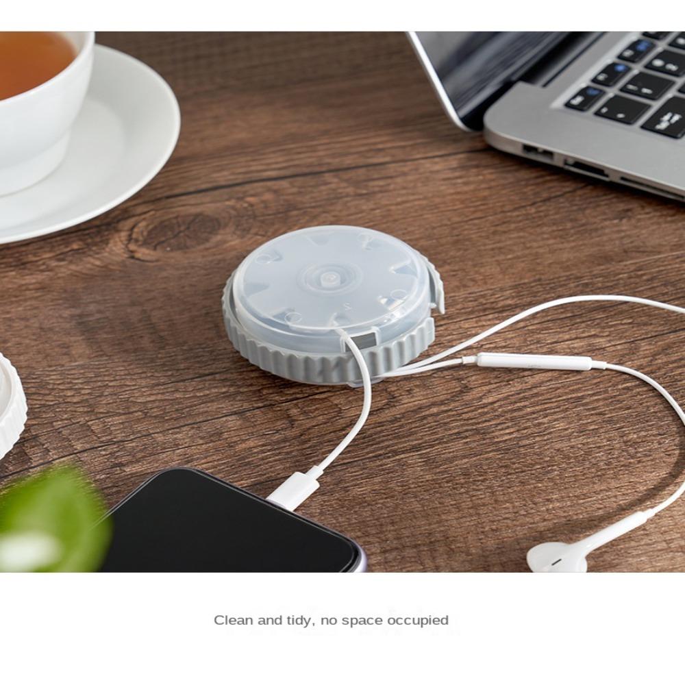 Earbud Holders Data Cable Storage Case Cord Organizer Cable Winder Cable Manager Winding Box