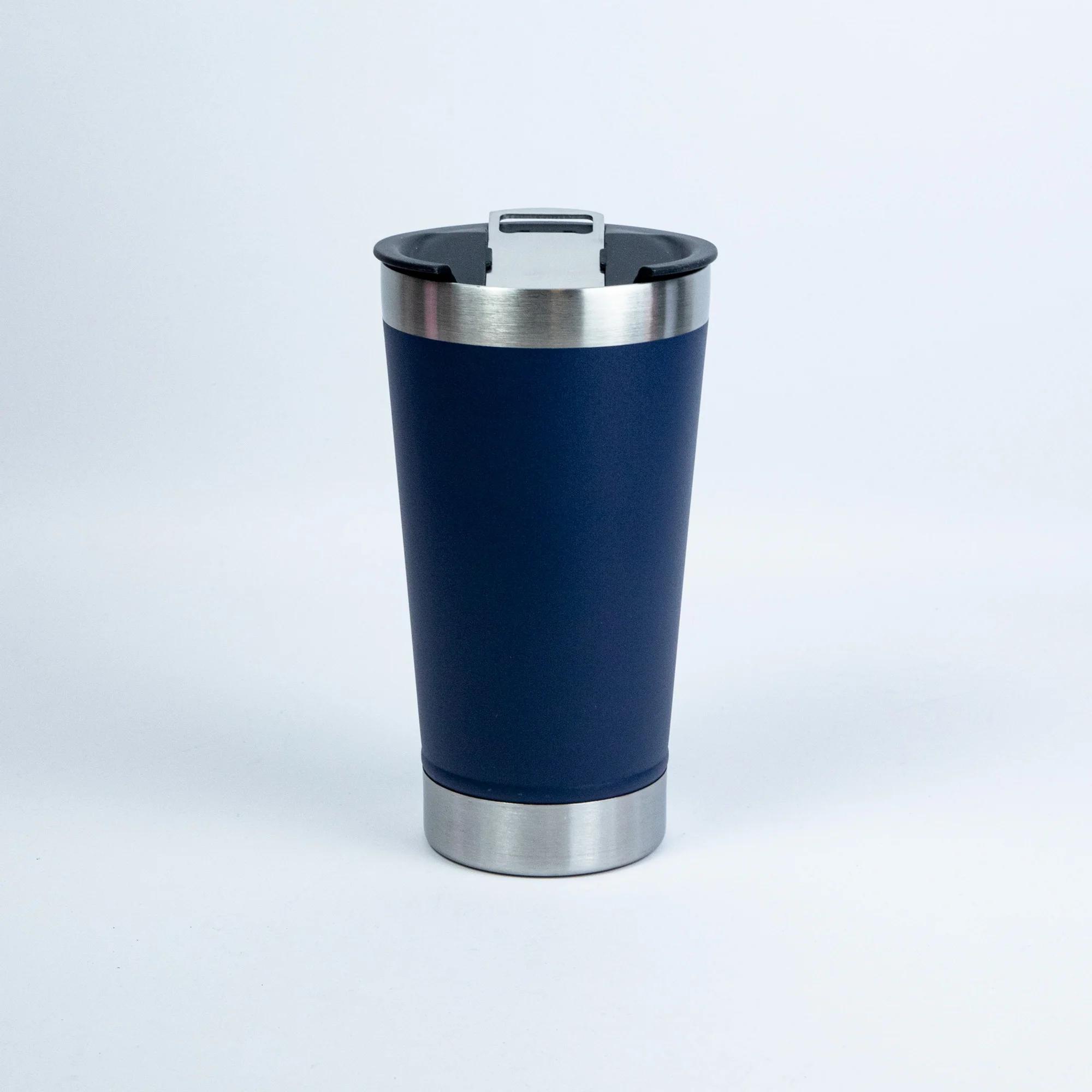 

16oz Vacuum Insulated Tumbler - Stainless Steel Travel Mug Keeps Drinks Hot & Cold for Hours, Double-Walled Thermal Cup with Lid